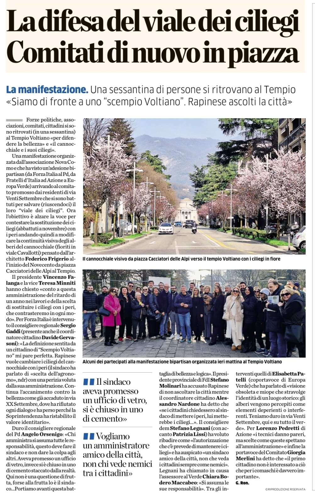 Una protesta che nasce dalla&nbsp;città